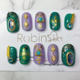 Disney Nail ジャスミン風ネイルチップ