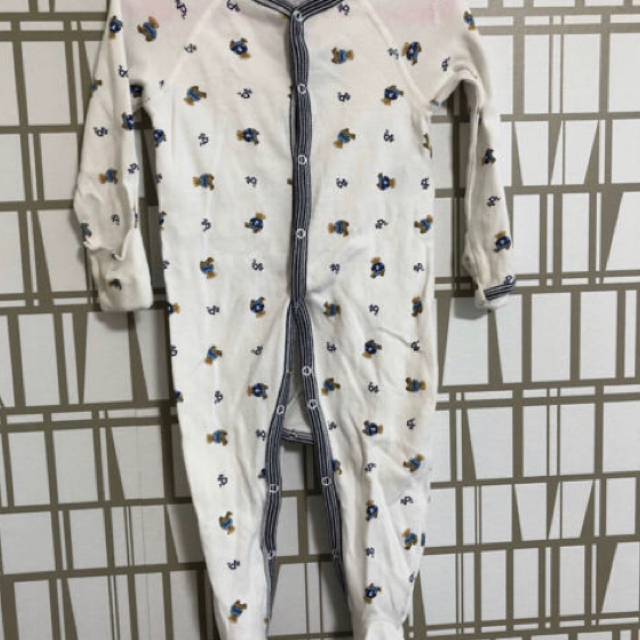 POLO RALPH LAUREN(ポロラルフローレン)の専用❤️Ralph Lauren足つきロンパース 2枚 キッズ/ベビー/マタニティのベビー服(~85cm)(ロンパース)の商品写真