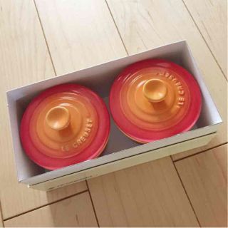 ルクルーゼ(LE CREUSET)のルクルーゼ ラムカンS  ２個セット♡(カトラリー/箸)