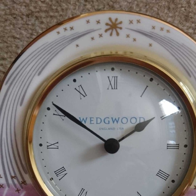 WEDGWOOD(ウェッジウッド)の【希少品】ウェッジウッド 置時計(限定商品) インテリア/住まい/日用品のインテリア小物(置時計)の商品写真