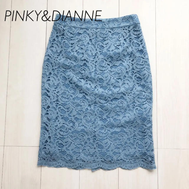 Pinky&Dianne(ピンキーアンドダイアン)のPINKY&DIANNE レーススカート レディースのスカート(ひざ丈スカート)の商品写真