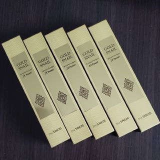 ザセム(the saem)のGOLD SNAIL wrinkle plumper 2Xpower(美容液)