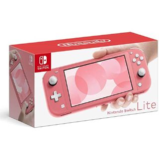 ニンテンドースイッチ(Nintendo Switch)のNintendo Switch Lite コーラル スイッチ 任天堂 (携帯用ゲーム機本体)