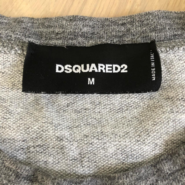 DSQUARED2(ディースクエアード)の美品　dsquared2 スウェット　Mサイズ　トレーナー　ディースクエアード  メンズのトップス(スウェット)の商品写真