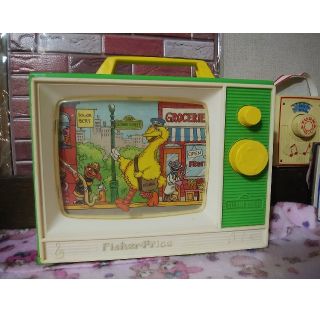 Fisher-Price - ビンテージ テレビ型オルゴール フィッシャープライス