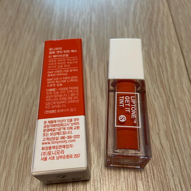 TONY MOLY(トニーモリー)のTONYMOLY ティント　babycoral コスメ/美容のベースメイク/化粧品(口紅)の商品写真