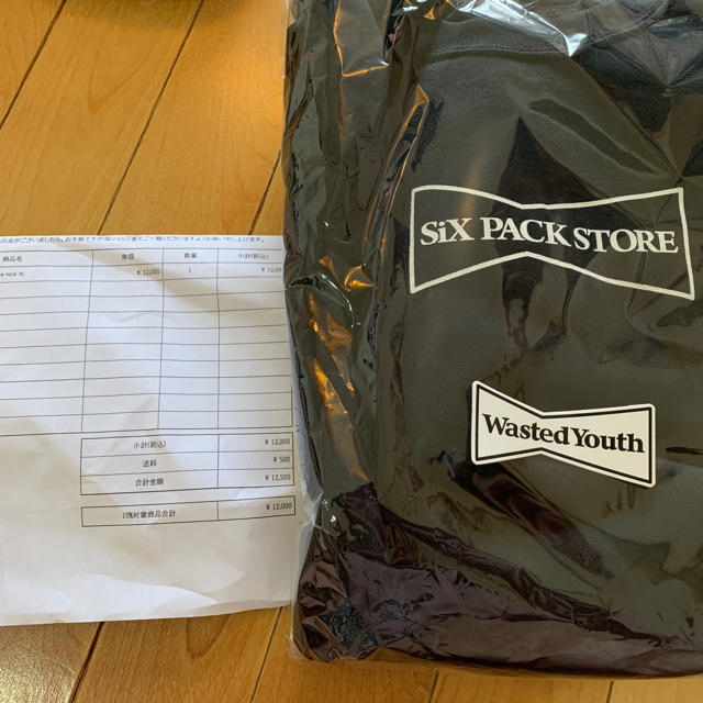 SIX PACK STORE x WASTED YOUTH size XLスウェット