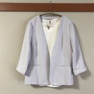 アプワイザーリッシェ ブラウス ノーカラージャケット(レディース)の