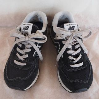 ニューバランス(New Balance)の【ニューバランス New Balance】スニーカー WL574 ブラック5.5(スニーカー)