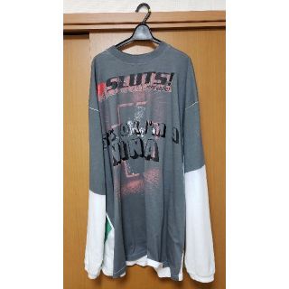 バレンシアガ(Balenciaga)の今がシーズン！！【登坂着用】18aw vetements ninja ロンT(Tシャツ/カットソー(七分/長袖))