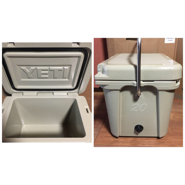 Snow Peak(スノーピーク)の新品未使用　YETI COOLERS  ROADIE 20 TAN スポーツ/アウトドアのアウトドア(その他)の商品写真