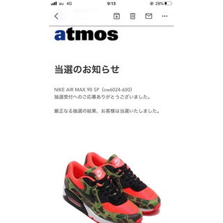 アトモス(atmos)のatomos Nike air max duck camo(スニーカー)