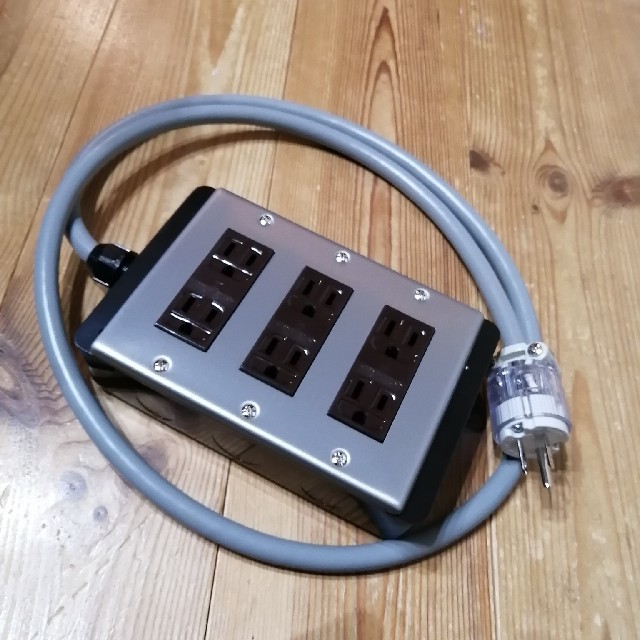 オーディオ電源タップ 6個口オーディオ機器