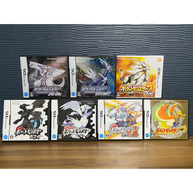 ニンテンドーDS - ポケットモンスターDSカセット 7本set の通販 by りり's shop｜ニンテンドーDSならラクマ