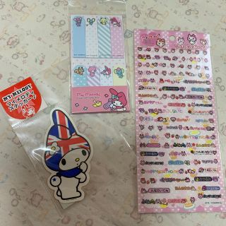 マイメロディ(マイメロディ)のマイメロディ★シール＆ふせん(ノート/メモ帳/ふせん)