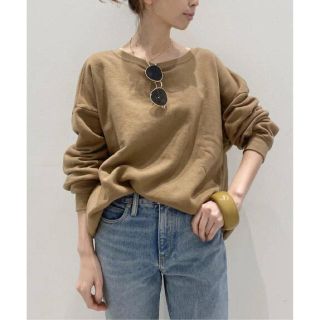 アパルトモンドゥーズィエムクラス(L'Appartement DEUXIEME CLASSE)の【REMI RELIEF】T/CウラケSweat プルオーバー  (トレーナー/スウェット)