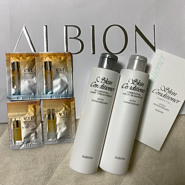 ALBION(アルビオン)の【アルビオン】ヘアシャンプー＆ヘアトリートメント コスメ/美容のヘアケア/スタイリング(シャンプー/コンディショナーセット)の商品写真