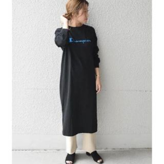 シップス(SHIPS)の最終お値下げ　新品未使用　Khaju カージュ　チャンピオン　TEE ワンピース(ロングワンピース/マキシワンピース)