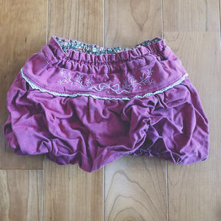 紫色バルーンスカート　90㎝(スカート)