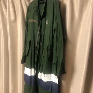 フレッドペリー(FRED PERRY)の【美品】 FRED PERRY フレッドペリー  トレンチコート オリーブ XS(トレンチコート)