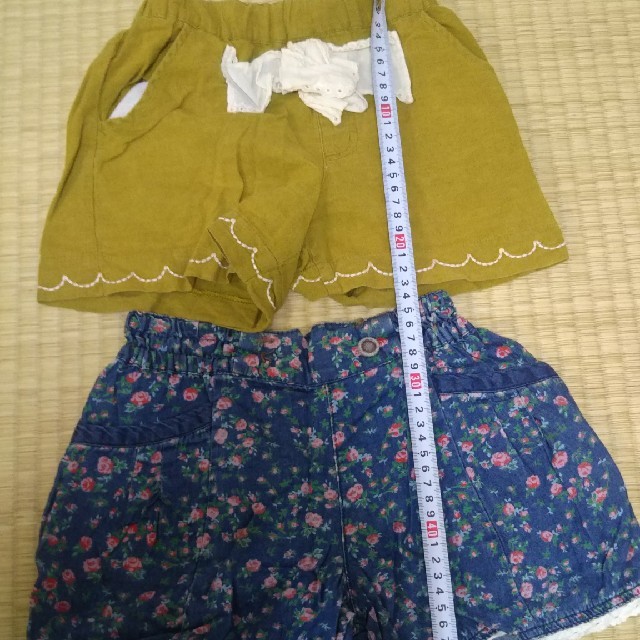 女の子短パン 120センチ ４点 キッズ/ベビー/マタニティのキッズ服女の子用(90cm~)(パンツ/スパッツ)の商品写真