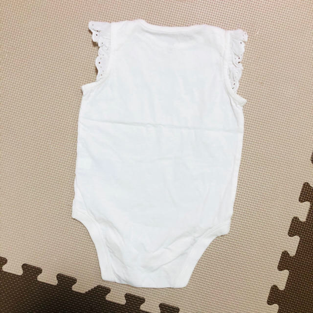 babyGAP(ベビーギャップ)のbabyGAP フリル付きタンクロンパース キッズ/ベビー/マタニティのベビー服(~85cm)(ロンパース)の商品写真