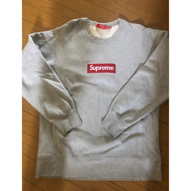 supreme  box Logo crew neck