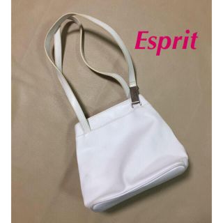 エスプリ(Esprit)のEsprit スピリット ショルダーバッグ 春夏バッグ 白 ホワイト(ショルダーバッグ)