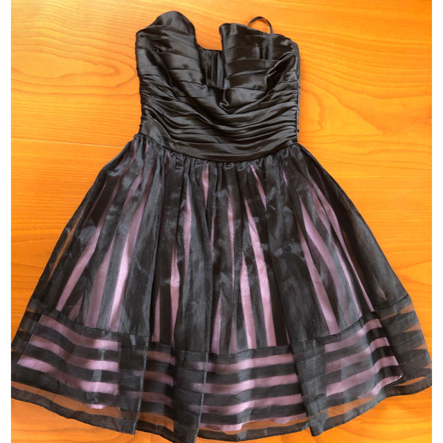ベアトップドレス　 レディースのフォーマル/ドレス(ミニドレス)の商品写真