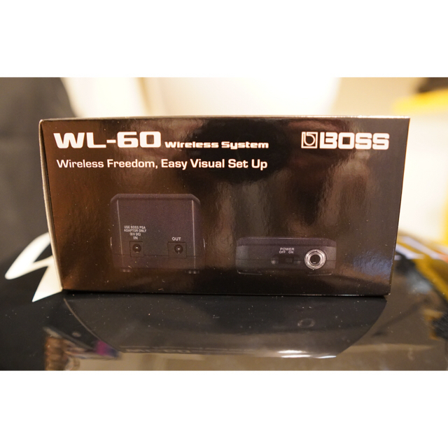 新品・未使用 BOSS WL-60 ギター＆ベース用ワイヤレス・システム