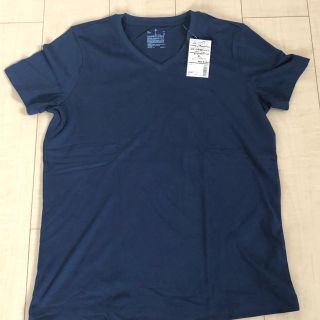 ムジルシリョウヒン(MUJI (無印良品))のMUJI Vネック半袖Tシャツ　レディース　XL(Tシャツ(半袖/袖なし))