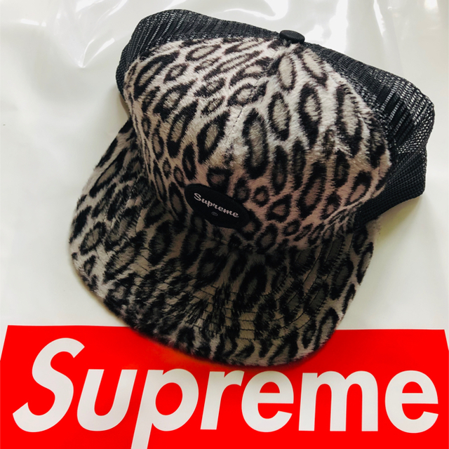 Supreme Leopard Mesh Back 5-Panel