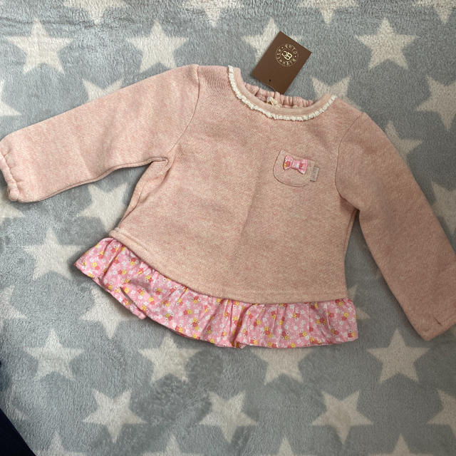 キムラタン(キムラタン)の新品タグ有り　トレーナー キッズ/ベビー/マタニティのキッズ服女の子用(90cm~)(Tシャツ/カットソー)の商品写真