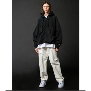 ビューティアンドユースユナイテッドアローズ(BEAUTY&YOUTH UNITED ARROWS)のmonkey timeクロップドオーバーサイズパーカー(パーカー)