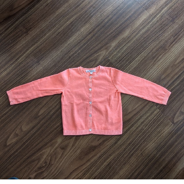 Bonpoint(ボンポワン)のBonpoint（ボンポワン）ニットカーディガン（1-2歳用） キッズ/ベビー/マタニティのベビー服(~85cm)(カーディガン/ボレロ)の商品写真