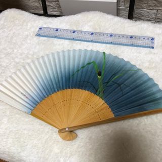 扇子　蛍柄(日用品/生活雑貨)