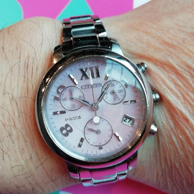 CITIZEN(シチズン)の40.  CITIZEN シチズンWICCA ウィッカ ソーラー時計　レディース レディースのファッション小物(腕時計)の商品写真