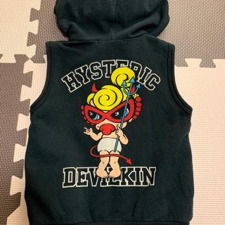 ヒステリックミニ(HYSTERIC MINI)のヒス✳︎ツノ付きベスト(ジャケット/上着)