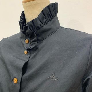 ヴィヴィアンウエストウッド(Vivienne Westwood)のあやあやひ様vivienne westwood立襟フリルブラウス(シャツ/ブラウス(長袖/七分))