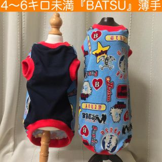 MD 4〜 6キロ未満『BATSU・薄手』メルロコ　犬服(ペット服/アクセサリー)