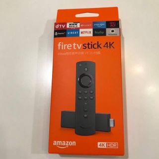 アマゾン ファイヤー スティック 4K ほぼ新品 送料込(映像用ケーブル)