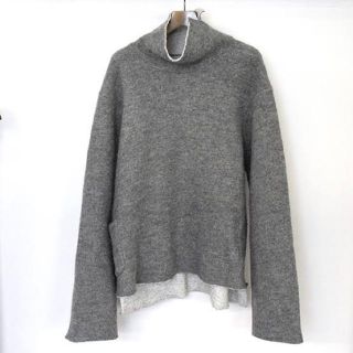 サンシー(SUNSEA)のSUNSEA  W-Face Wool Turtleneck Pull Over(ニット/セーター)