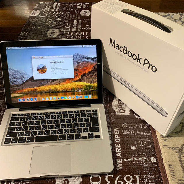 MacBook Pro core i7　メモリ8GB