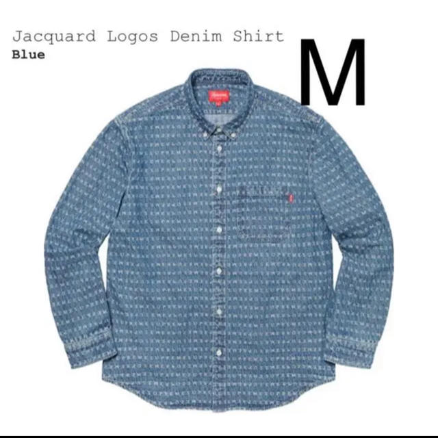 Supreme ／ Jacquard Logos Denim Shirt