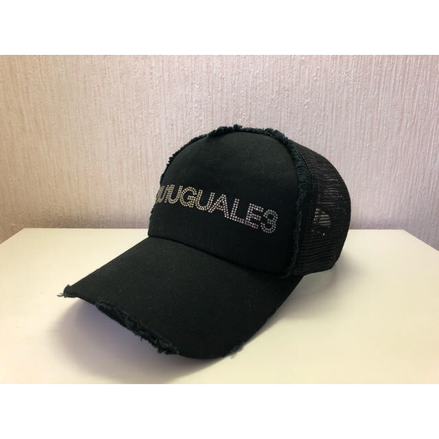 1piu1uguale3(ウノピゥウノウグァーレトレ)のスナフキン様専用：【1PIU1UGUALE3 RELAX】スワロフスキーキャップ メンズの帽子(キャップ)の商品写真