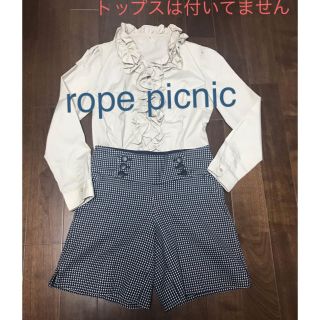 ロペピクニック(Rope' Picnic)のrope picnic★ネイビー　ショートパンツ　36(ショートパンツ)