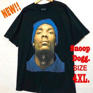 スヌープドッグ(Snoop Dogg)の超ビッグシルエット ☆ 4XL相当 新品 スヌープドッグ フェイスT 3xL(Tシャツ/カットソー(半袖/袖なし))