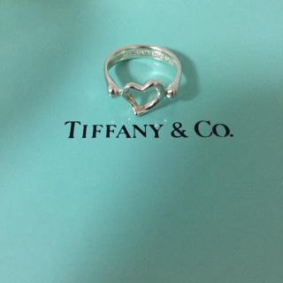 ティファニー(Tiffany & Co.)のティファニー TIFFANY オープンハート シルバーリング(リング(指輪))