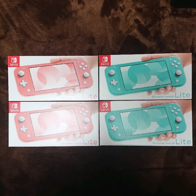 Nintendo Switch - 【新品未開封】 Nintendo Switch Lite ４台 コーラル 他
