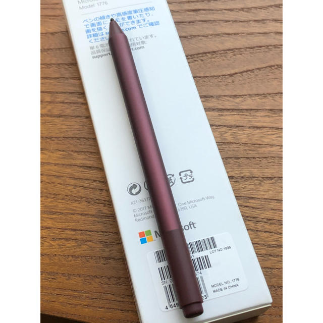 Microsoft Surface Pen バーガンディー